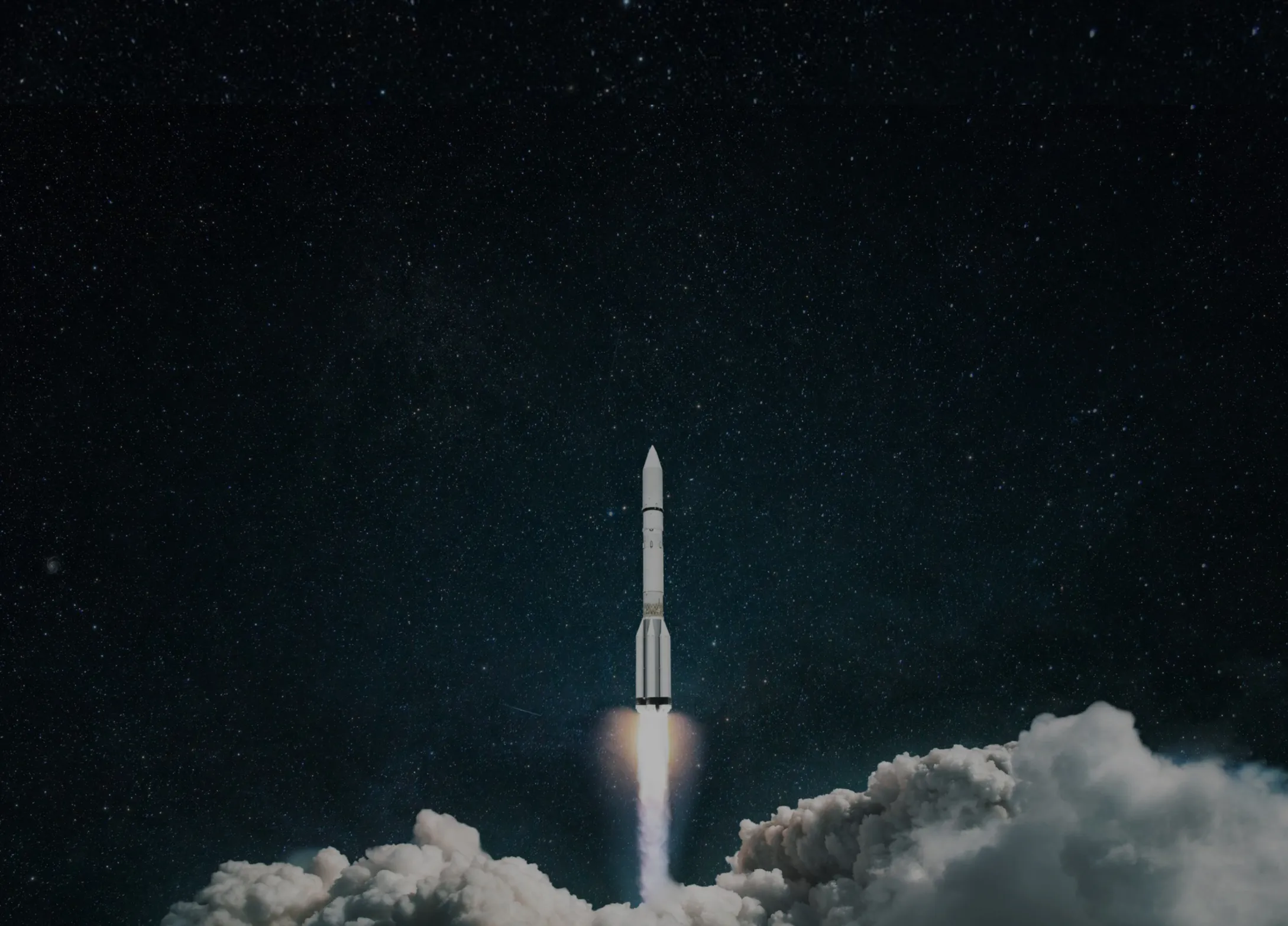 Digital Transformation Space Background