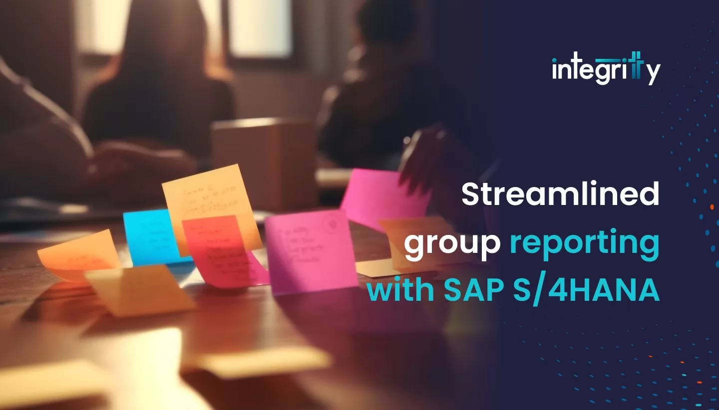 Streamlined group reporting with SAP S/4HANA