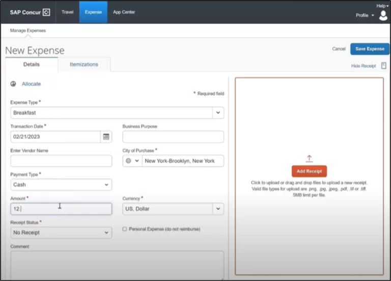 Task Center Approval Step 1